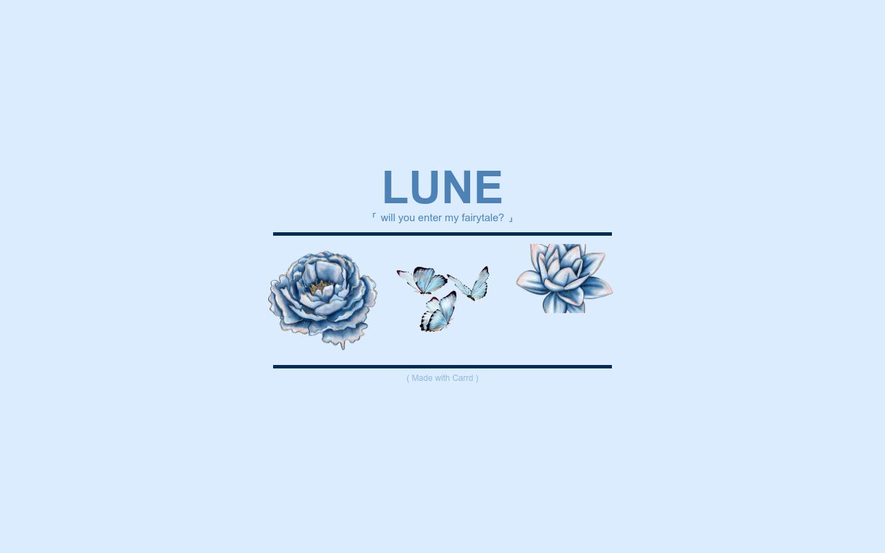 Carrd profile picture for @loony